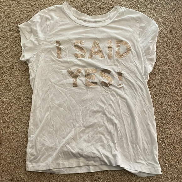 Victoria’s Secret “I Said Yes!” T-Shirt - Picture 1 of 3